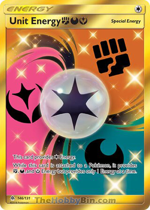 0146 Unit Energy FDY Secret Rare Forbidden Light