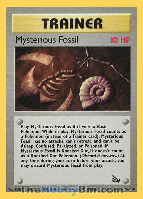 Mysterious Fossil Fossil Unlimited  Common #62/62