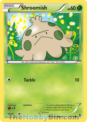 0006 Shroomish Common Furious Fists
