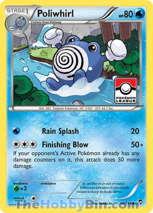 0016 Poliwhirl Uncommon Furious Fists