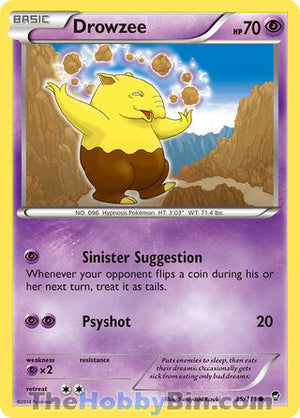 0035 Drowzee Common Furious Fists