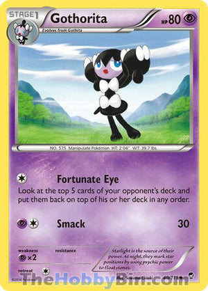 0040 Gothorita Uncommon Furious Fists