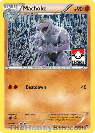 Machoke Furious Fists Uncommon #45/111