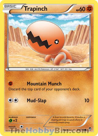 0053 Trapinch Common Furious Fists