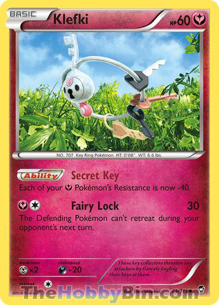 0073 Klefki Uncommon Furious Fists