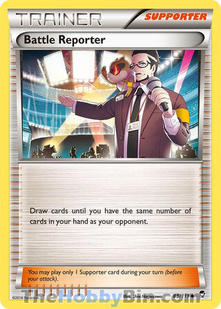 Battle Reporter #88/111 Uncommon - Furious Fists Pokemon card