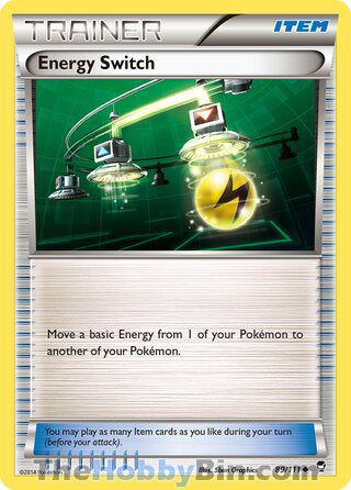 Energy Switch #89/111 Uncommon - Furious Fists Pokemon card
