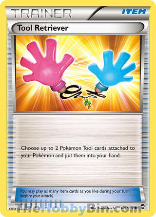 Tool Retriever #101/111 Uncommon - Furious Fists Pokemon card