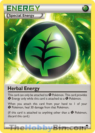 Herbal Energy #103/111 Uncommon - Furious Fists Pokemon card