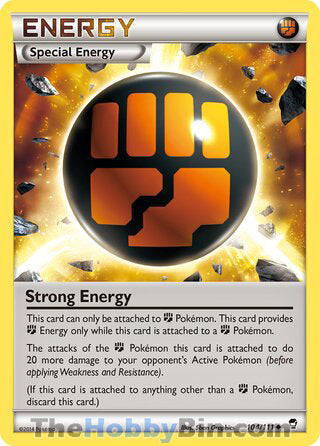 Strong Energy #104/111 Uncommon - Furious Fists Pokemon card
