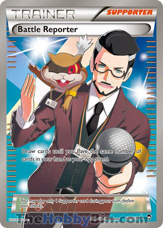 Battle Reporter #109/111 Ultra Rare - Furious Fists Pokemon card
