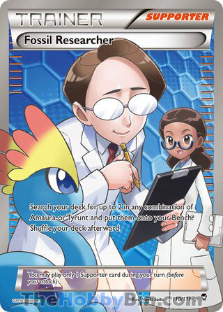 Fossil Researcher #110/111 Ultra Rare - Furious Fists Pokemon card