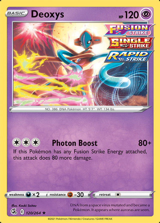 Deoxys 120 Fusion Strike