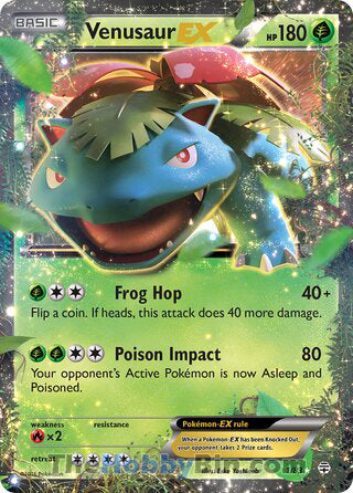 0001 Venusaur EX Ultra Rare Generations