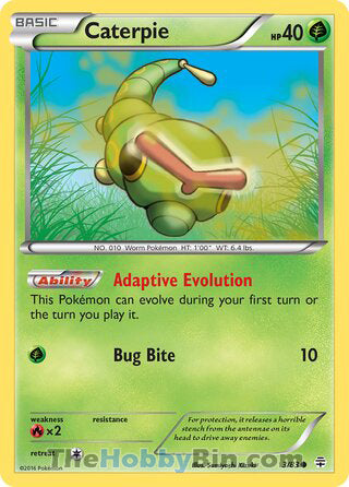 0003 Caterpie Common Generations