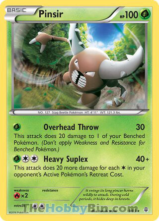 0009 Pinsir Rare Generations