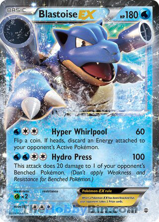 0017 Blastoise EX Ultra Rare Generations