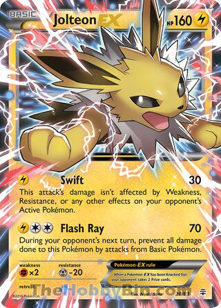 Jolteon EX Generations Ultra Rare #28/83