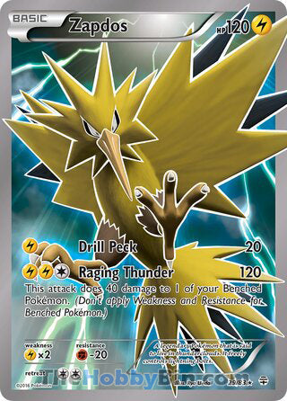 0029 Zapdos Holo Rare Generations