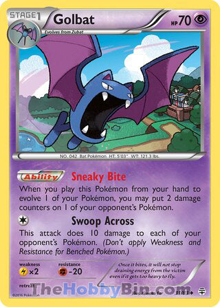 0031 Golbat Uncommon Generations