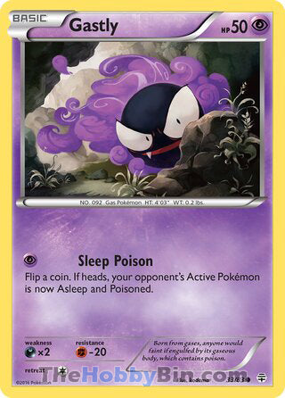 0033 Gastly Common Generations