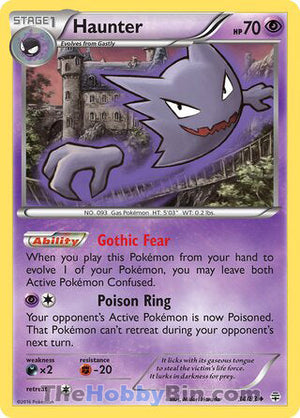 0034 Haunter Uncommon Generations