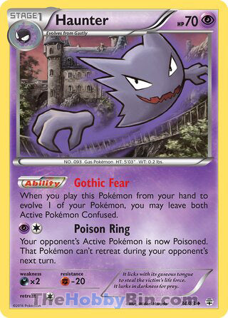 0034 Haunter Uncommon Generations