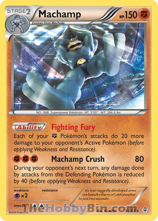 0042 Machamp Holo Rare Generations