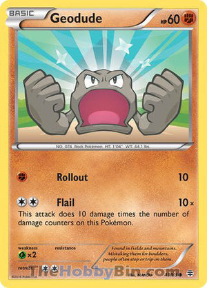 0043 Geodude Common Generations