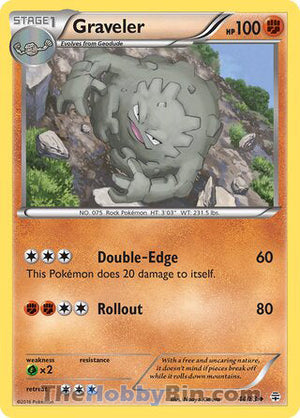 0044 Graveler Uncommon Generations