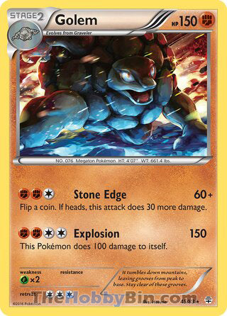 0045 Golem Holo Rare Generations