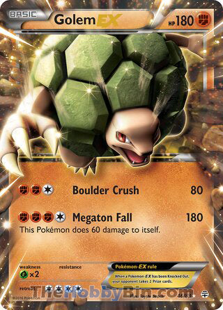 0046 Golem EX Ultra Rare Generations