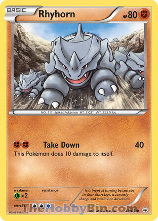 0049 Rhyhorn Common Generations