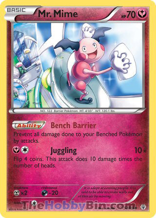 Mr. Mime #52/83 Uncommon - Generations Pokemon card