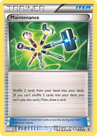 0064 Maintenance Uncommon Generations