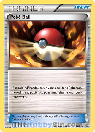 Poke Ball #67/83 Uncommon - Generations Pokemon card