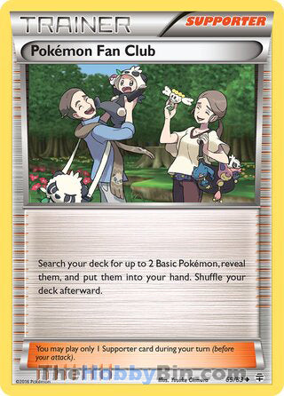 0069 Pokemon Fan Club Uncommon Generations