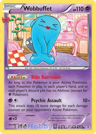 Wobbuffet #RC11/RC32 Common - Generations Pokemon card