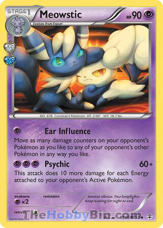 Meowstic #RC15/RC32 Uncommon - Generations Pokemon card