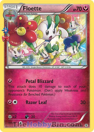 Floette #RC18/RC32 Uncommon - Generations Pokemon card