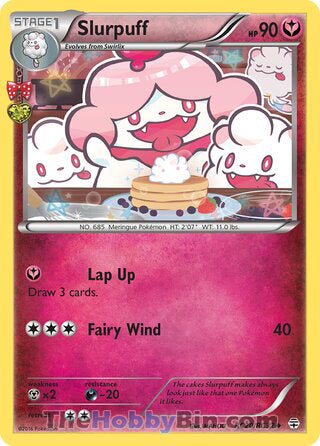 Slurpuff #RC20/RC32 Uncommon - Generations Pokemon card