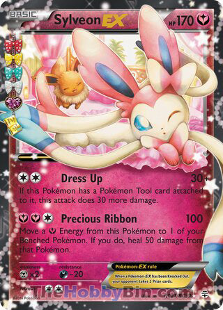 Sylveon EX #RC21/RC32 Ultra Rare - Generations Pokemon card