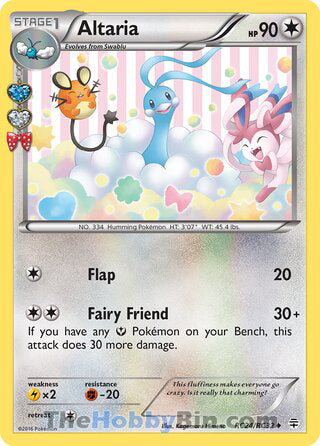 Altaria #RC24/RC32 Uncommon - Generations Pokemon card
