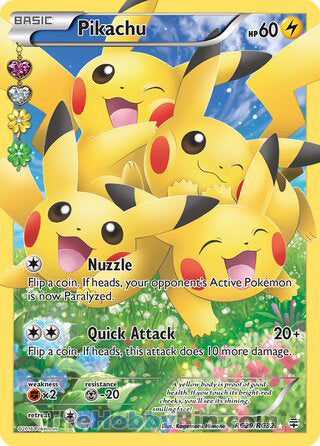 Pikachu Generations Ultra Rare #RC29/RC32