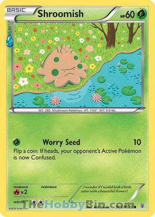 Shroomish #RC2/RC32 Common - Generations Pokemon card
