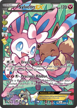 Sylveon EX Generations Ultra Rare #RC32/RC32