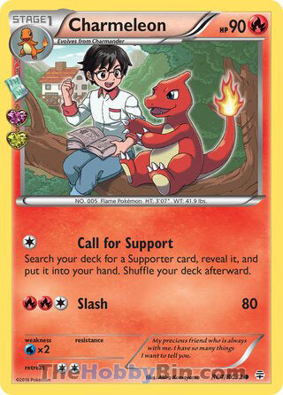 RC004 Charmeleon Common Generations