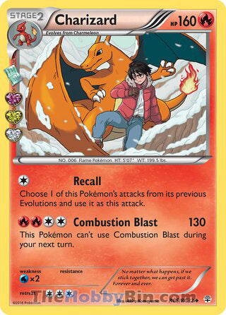 RC005 Charizard Uncommon Generations
