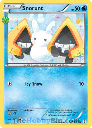 RC007 Snorunt Common Generations