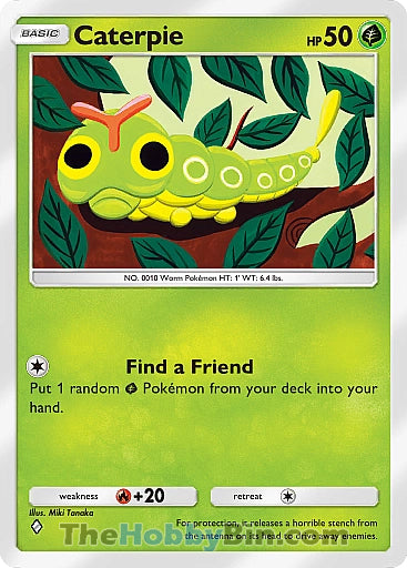 Caterpie Genetic Apex One Diamond #005/226